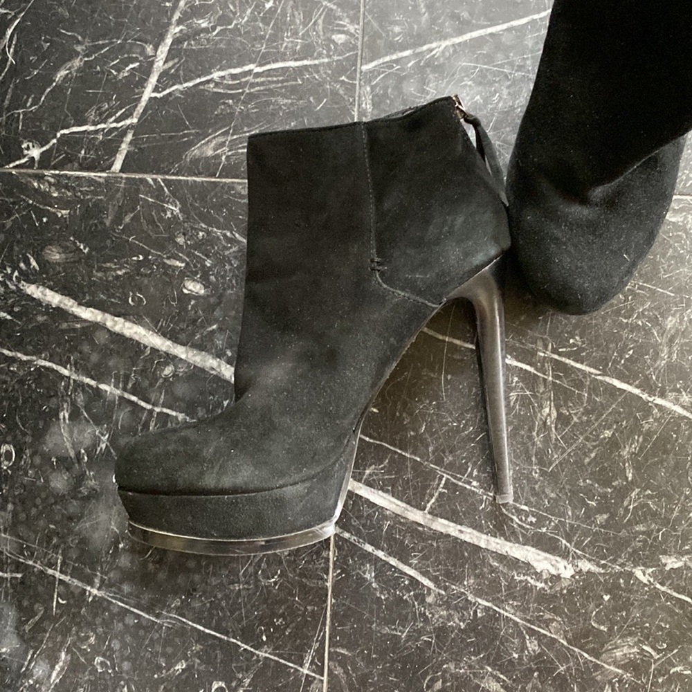 Zara Black Boots Size 39
